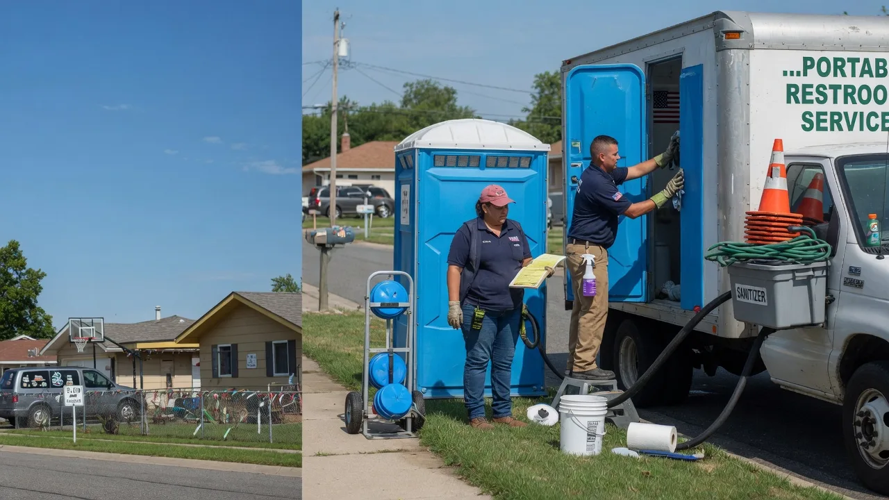 Portable Toilet Rental in Flom, MN near me